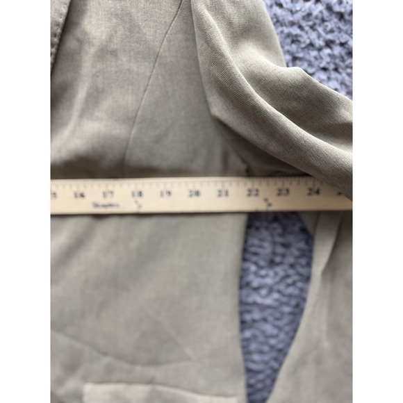 Vintage Marina Rinaldi Blazer Jacket & Pants Set in Tan Brown Size 23 - Picture 8 of 16